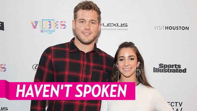 Colton Underwood Hasn t Spoken to Aly Raisman