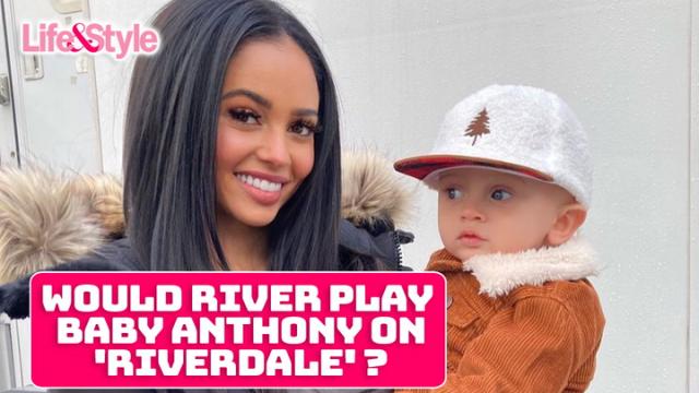 Riverdale' Star Vanessa Morgan and Son River's Photo Album