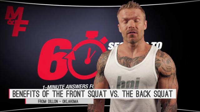 Back Squat - Muscle & Fitness