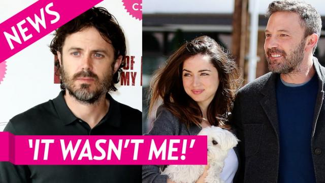 Ben Affleck's brother Casey responds to speculation HE dumped that poster  of Ana de Armas