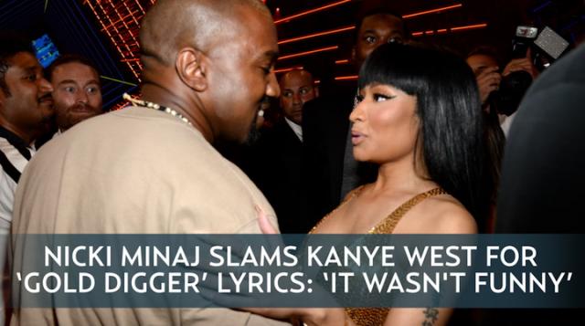 Nicki Minaj Kanye West Gold Digger Lyrics, White Wife