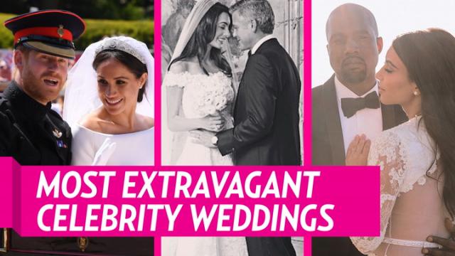 The Most Extravagant Celebrity Weddings of All Time