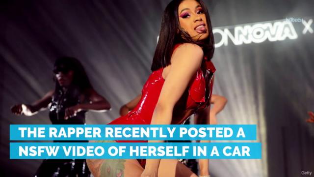 Cardi B Posts Video about Wedgie Causing a Yeast Infection