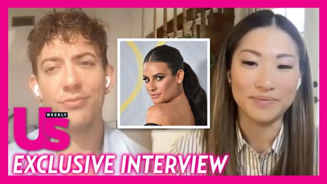 Glee s Kevin McHale and Jenna Ushkowitz Recall Lea Michele Drama There Are Tougher Times Than I d Like to Remember