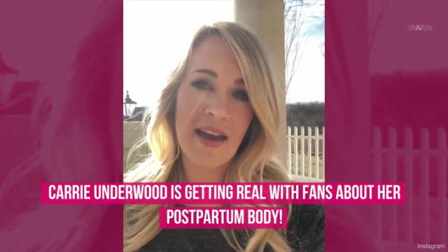 Carrie Underwood Says Postpartum Body 'Took a Minute' to Get Back