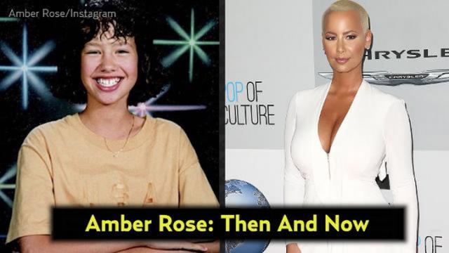 Amber Rose Flaunts Her 36H Cleavage on Instagram